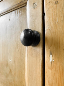 A 19th Century Pine Dresser or Cupboard
