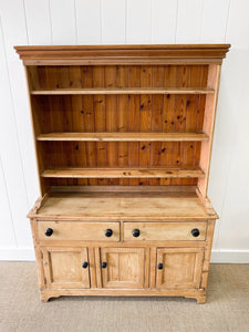 A 19th Century Pine Dresser or Cupboard