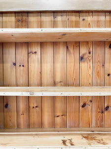 A 19th Century Pine Dresser or Cupboard