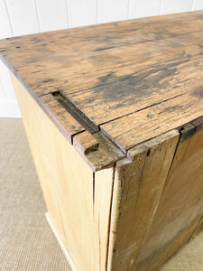 An Early 19th Century English Pine Sideboard