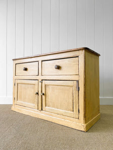 An Early 19th Century English Pine Sideboard