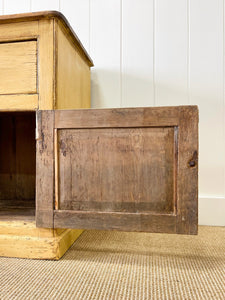 An Early 19th Century English Pine Sideboard