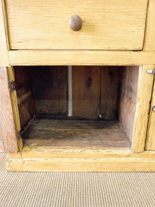 An Early 19th Century English Pine Sideboard