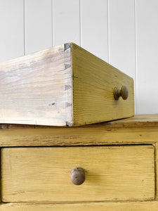 An Early 19th Century English Pine Sideboard