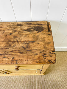 An Early 19th Century English Pine Sideboard