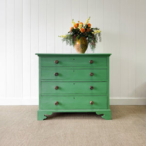 A Large Pine Chest of Drawers Dresser c1890