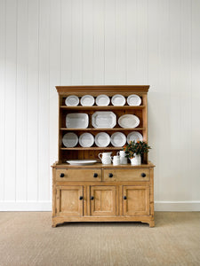 A 19th Century Pine Dresser or Cupboard