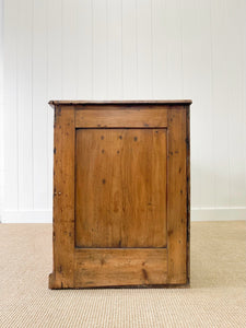 A 19th Century English Bank of Drawers Sideboard