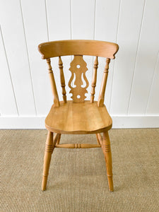 A Set of 6 Fiddleback Chairs