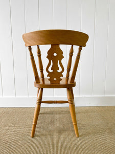 A Set of 6 Fiddleback Chairs