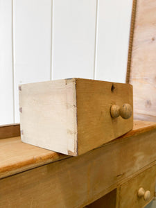 An English Pine Blanket Box or Toy Box c1890
