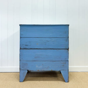 An Antique Painted Chest of Drawers Dresser