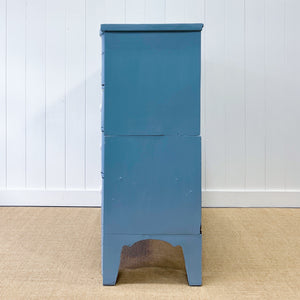 An Antique Painted Chest of Drawers Dresser