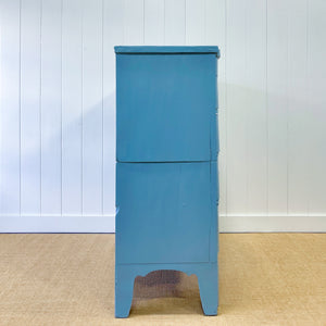 An Antique Painted Chest of Drawers Dresser