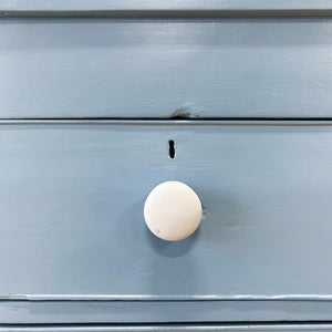 An Antique Painted Chest of Drawers Dresser