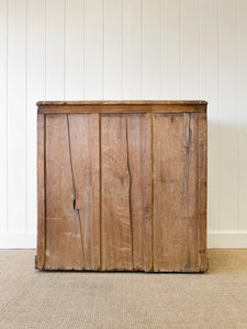A Tall 19th Century English Chest of Drawers/Dresser