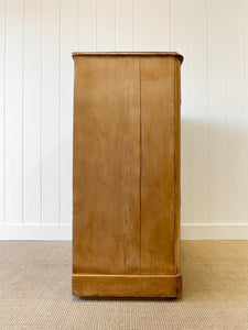 A Tall 19th Century English Chest of Drawers/Dresser