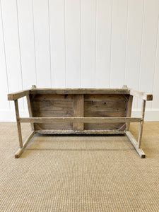 A Good 19th Century English Bleached Oak Settle