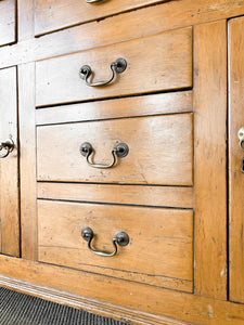 An Extravagant 19th Century Pine Welsh Dresser or Cupboard