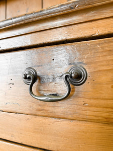 An Extravagant 19th Century Pine Welsh Dresser or Cupboard