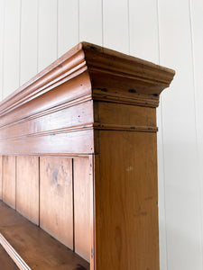 An Extravagant 19th Century Pine Welsh Dresser or Cupboard