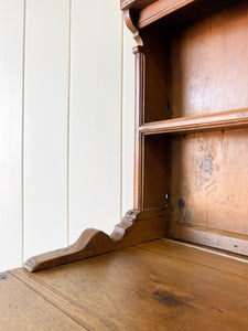 An Extravagant 19th Century Pine Welsh Dresser or Cupboard