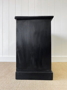 An Ebonized Pine Chest of Drawers Dresser c1890