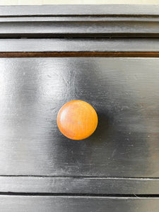 An Ebonized Pine Chest of Drawers Dresser c1890