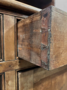 A Early 19th Century Pine Welsh Dresser or Cupboard