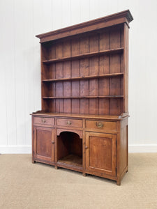 A Early 19th Century Pine Welsh Dresser or Cupboard