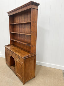 A Early 19th Century Pine Welsh Dresser or Cupboard