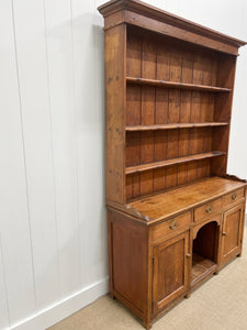 A Early 19th Century Pine Welsh Dresser or Cupboard