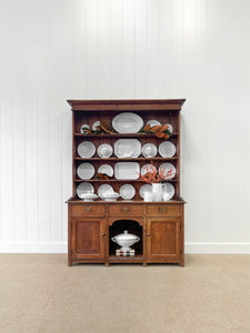A Early 19th Century Pine Welsh Dresser or Cupboard