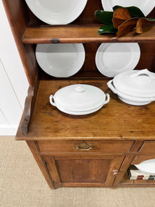 A Early 19th Century Pine Welsh Dresser or Cupboard