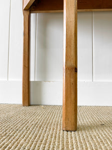 An Petite English Demi-Lune Tea Table
