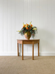 An Petite English Demi-Lune Tea Table