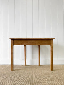 An Petite English Demi-Lune Tea Table