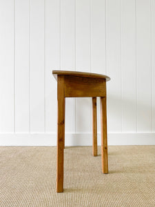 An Petite English Demi-Lune Tea Table