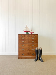 A English Chest of Drawers Dresser c1890