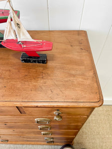 A English Chest of Drawers Dresser c1890