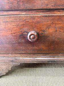 An Exceptional Early 19th Century English Oak Linen Press Housekeepers Cupboard