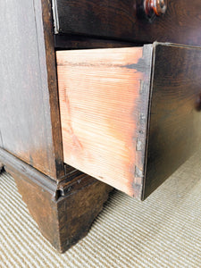 An Exceptional Early 19th Century English Oak Linen Press Housekeepers Cupboard