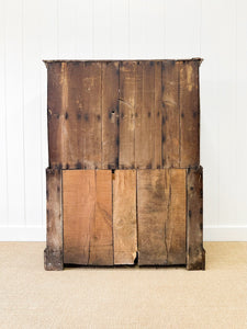 An Exceptional Early 19th Century English Oak Linen Press Housekeepers Cupboard