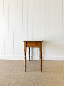An English Country Pine Console Table