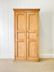 A Handsome English 19th Century Pine Cupboard