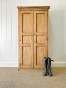 A Handsome English 19th Century Pine Cupboard