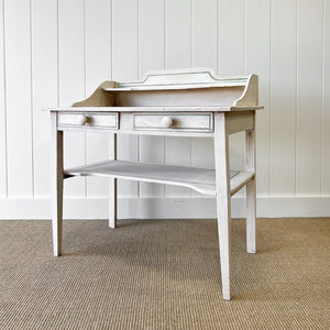 An Antique Galleried Washstand or Console Table