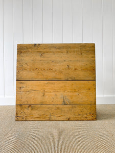 An Antique English Painted Country Pine Coffee Table