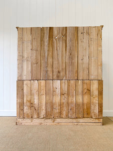 An Early 19th Century Pine Welsh Dresser or Cupboard