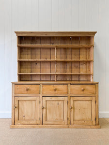 An Early 19th Century Pine Welsh Dresser or Cupboard